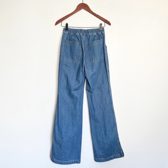 Madewell Denim Pull-On Flare in Reeves Wash - Effortless Chic - Picture 7 of 10